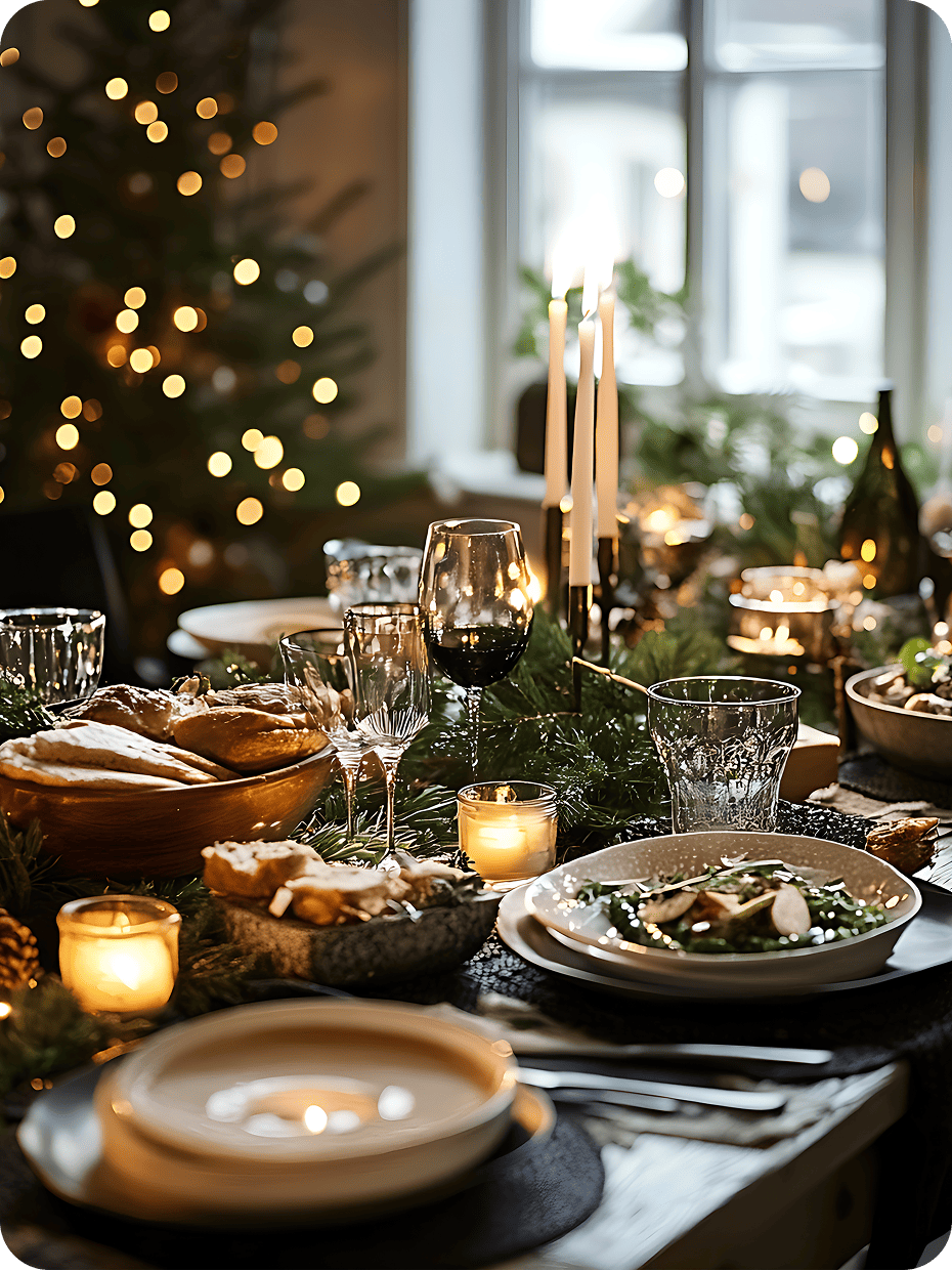 Buffet tavola imbandita