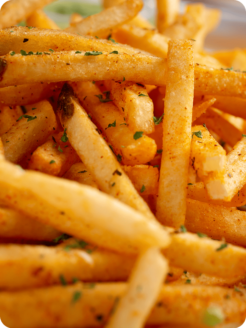 Patatine fritte spezie