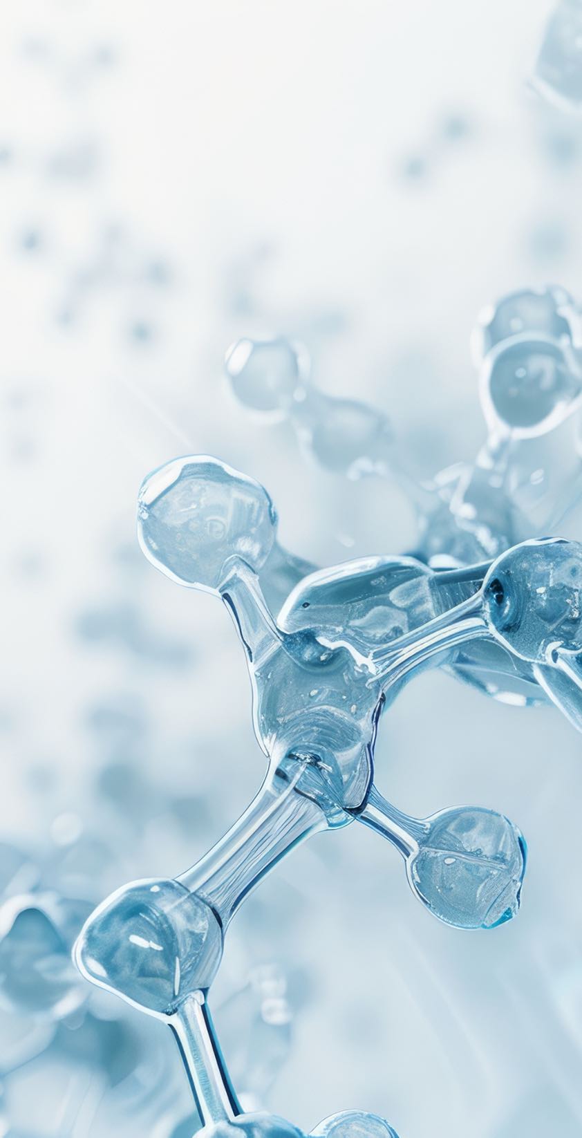 Molecola acido ialuronico reflusso