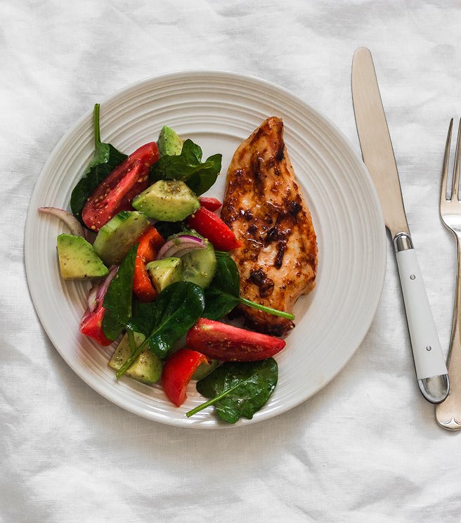 Salmone verdure piatto salutare